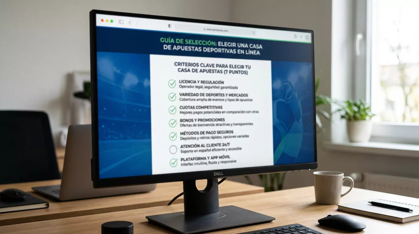 Checklist con los siete criterios objetivos para elegir un operador virtual en España
